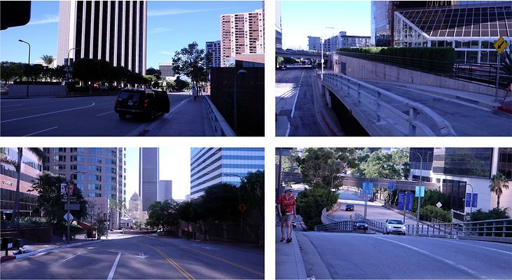4th St. &amp; Flower ON:Off Ramps