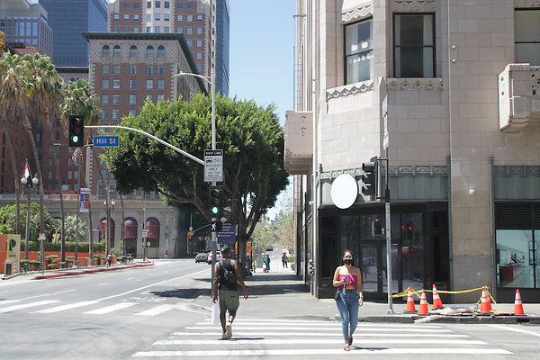 5th St and Hill St DTLA