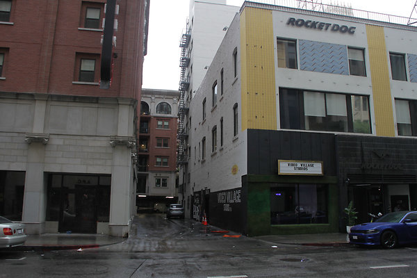 Video Village Studios alley - DTLA